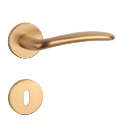  APRILE AMBROSIA Körrozettás R SLIM 7MM KG - Szatén arany színű BB