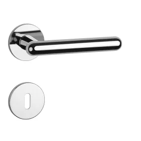   APRILE ASTERIA Körrozettás R SUPER SLIM 5MM LC - Fényes króm BB