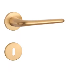   APRILE AZALIA Körrozettás R SLIM 7MM KG - Szatén arany színű BB