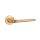 APRILE AZALIA Round Rosette R SLIM 7MM KG - Satin Gold Colored (ONLY THE HANDLE ON THE UPPER ROSETTE)