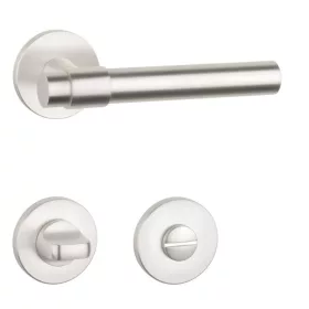   APRILE BELLISA Körrozettás R SLIM 7MM SIL - Gyöngyház Ezüst WC