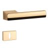 APRILE BRISA verdecktes Rechteck RTH SLIM 7 mm LG PVD glänzende Goldfarbe PVDBB