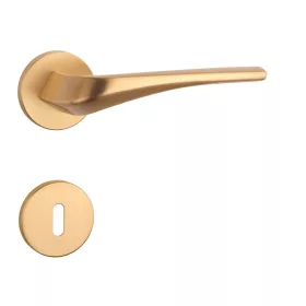 APRILE DALIA Okrąg R SLIM 7MM KG kolor satynowego złota BB