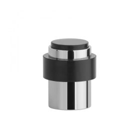   Door stop APRILE Double Rubber Cylinder DS27 LC - Bright chrome