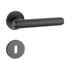  APRILE EGERIA Körrozettás R SLIM 7MM BK/ Fekete bőr - Fekete/ Fekete bőr BB