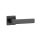 APRILE ERICA Square Rosette Q SLIM 7MM BK - Black (ONLY THE HANDLE ON THE UPPER ROSETTE)