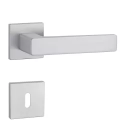  APRILE ERICA Rozetă Pătrată Q SLIM 7MM SC - Crom Satinat BB