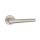 APRILE EUPHORBIA Round Rosette R SLIM 7MM SNM - Satin Nickel (ONLY THE HANDLE ON THE UPPER ROSETTE)