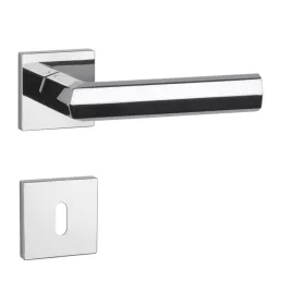   APRILE FRESIA Rozetă pătrată Q SLIM 7MM LC - Luminos Crom BB