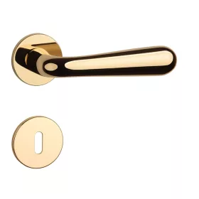   APRILE GARDENIA Körrozettás R SUPER SLIM 5MM LG - Fényes arany színű BB