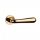 APRILE GARDENIA Round Rosette R SUPER SLIM 5MM LG - Shiny Gold Colored (ONLY THE HANDLE ON THE UPPER ROSETTE)