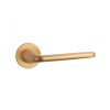 APRILE HIACYNTA Round Rosette R SUPER SLIM 5MM KG - Satin Gold Colored (ONLY THE HANDLE ON THE UPPER ROSETTE)