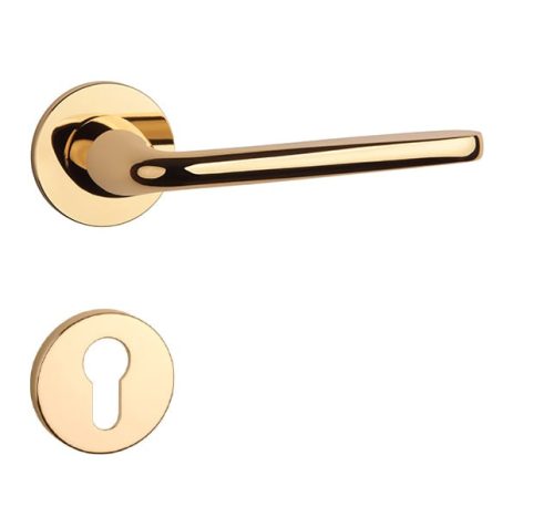 APRILE HIACYNTA Kreis R SUPER SLIM 5MM LG Glänzende Goldfarbe PZ