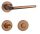 APRILE HIACYNTA Round Rosette R SUPER SLIM 5MM PN PVD - Copper PVD coating WC