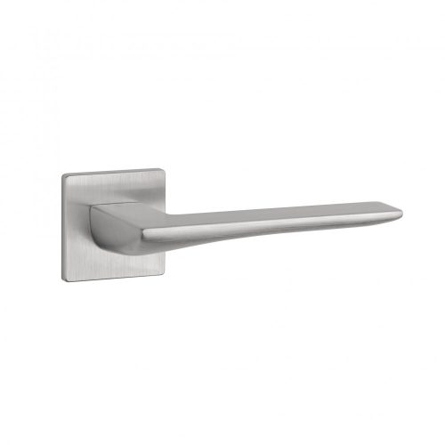 APRILE IRIS Square Rosette Q SUPER SLIM 5MM DSC - Satin Chrome (ONLY THE HANDLE ON THE UPPER ROSETTE)