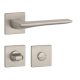 APRILE IRIS Square Rosette Q SUPER SLIM 5MM SNM - Satin Nickel WC