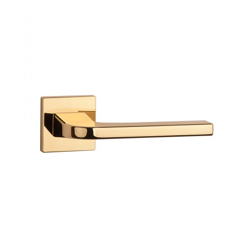 APRILE ISMENA Square Rosette Q SLIM 7MM LG PVD - Shiny Gold Colored PVD (ONLY THE HANDLE ON THE UPPER ROSETTE)