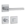 APRILE ISMENA Square Rosette Q SLIM 7MM SC - Satin Chrome WC