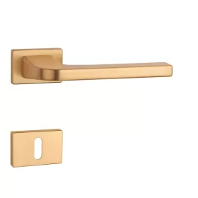   APRILE ISMENA Rozetă dreptunghiulară RT SLIM 7MM KG - BB colorat auriu satinat