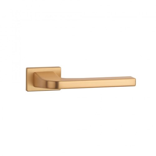 APRILE ISMENA Rectangular Rosette RT SLIM 7MM KG - Satin Gold Colored (ONLY THE HANDLE ON THE UPPER ROSETTE)