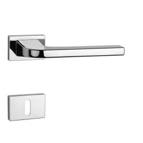   APRILE ISMENA Rozetă dreptunghiulară RT SLIM 7MM LC - Crom strălucitor BB