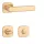 APRILE IXIA Square QR SLIM 7MM KG - Satin gold WC