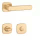 APRILE IXIA Square QR SLIM 7MM KG - Satin gold WC