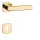 APRILE IXIA Square QR SLIM 7MM LG - Shiny gold color PZ