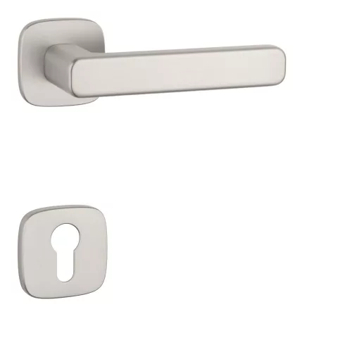 APRILE IXIA Square QR SLIM 7MM SNM - Satin Nickel PZ