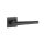 APRILE JASMINA Square Rosette Q SLIM 7MM BK - Black (ONLY THE HANDLE ON THE UPPER ROSETTE)