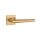 APRILE JASMINA Square Rosette Q SLIM 7MM KG - Satin Gold Colored (ONLY THE HANDLE ON THE UPPER ROSETTE)