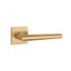 APRILE JASMINA Square Rosette Q SLIM 7MM KG - Satin Gold Colored (ONLY THE HANDLE ON THE UPPER ROSETTE)