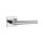 APRILE JASMINA Square Rosette Q SLIM 7MM LC - Shiny Chrome (ONLY THE HANDLE ON THE UPPER ROSETTE)