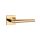 APRILE JASMINA Square Rosette Q SLIM 7MM LG - Shiny Gold Colored (ONLY THE HANDLE ON THE UPPER ROSETTE)