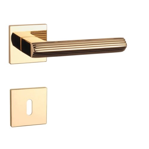 APRILE LARICE Quadrat Q SUPER SLIM 5MM LG Helles goldfarbenes BB