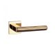 APRILE LARICE Square Rosette Q SUPER SLIM 5MM LG - Shiny Gold Colored (ONLY THE HANDLE ON THE UPPER ROSETTE)