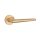 APRILE LAVANDA Round Rosette R SLIM 7MM KG - Satin Gold Colored (ONLY THE HANDLE ON THE UPPER ROSETTE)