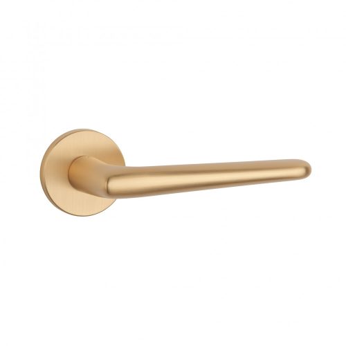 APRILE LAVANDA Round Rosette R SLIM 7MM KG - Satin Gold Colored (ONLY THE HANDLE ON THE UPPER ROSETTE)