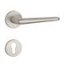 APRILE LAVANDA Round Rosette R SLIM 7MM SNM - Satin Nickel PZ