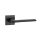 APRILE LILA Square Rosette Q SLIM 7MM BK - Black (ONLY THE HANDLE ON THE UPPER ROSETTE)