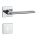 APRILE LILA Square Rosette Q SLIM 7MM LC - Bright Chrome BB