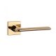 APRILE LILA Square Rosette Q SLIM 7MM LG - Shiny Gold Colored (ONLY THE HANDLE ON THE UPPER ROSETTE)