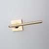 APRILE LILA Square Rosette Q SLIM 7MM LG - Shiny Gold Colored (ONLY THE HANDLE ON THE UPPER ROSETTE)