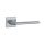 APRILE LILA Square Rosette Q SLIM 7MM SC - Satin Chrome (ONLY THE HANDLE ON THE UPPER ROSETTE)