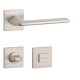 APRILE LILA Square Rosette Q SLIM 7MM SNM - Satin Nickel WC