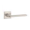 APRILE LILA Square Rosette Q SLIM 7MM SNM - Satin Nickel (ONLY THE HANDLE ON THE UPPER ROSETTE)