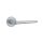 APRILE LIRA Round Rosette R SUPER SLIM 5MM SC - Satin Chrome (ONLY THE HANDLE ON THE UPPER ROSETTE)