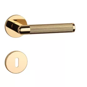   APRILE LOBELIA Körrozettás R SUPER SLIM 5MM LG - Fényes arany színű BB