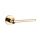 APRILE LORENZA Round Rosette R SLIM 7MM LG - Shiny Gold Colored (ONLY THE HANDLE ON THE UPPER ROSETTE)