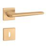 APRILE LUNARIA Quadrat Q SLIM 7MM KG Satin Gold farbe BB